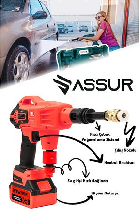 شستشوی فشار قوی ASSUR - کد 787870158