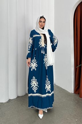 لباس سرمه ای زنانه بافتنی msm fashion - کد 904949041