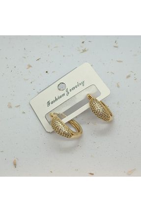 گوشواره استیل (فولاد) طوسی استیل (فولاد) FASHİON JEWELRY - کد 903807800