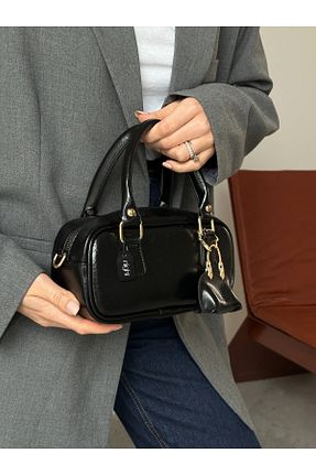 کیف دوشی مشکی زنانه چرم مصنوعی Night - کد 893367089