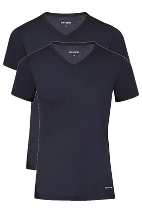 تیشرت سرمه ای مردانه رگولار Pierre Cardin - کد 903828453