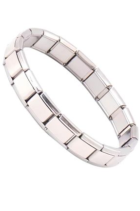 دستبند استیل (فولاد) متالیک زنانه استیل ضد زنگ Takı Dükkanı - کد 827316936