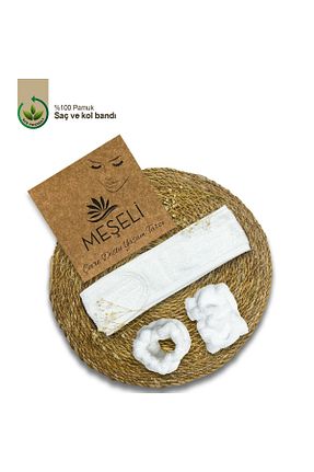 دستبند اسپرت سفید زنانه MEŞELİ TEKSTİL - کد 817703616