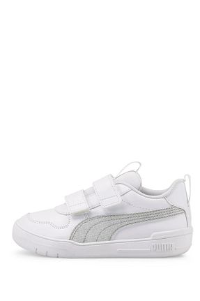 کفش اسنیکر سفید بچه گانه چرم مصنوعی Puma - کد 903853505