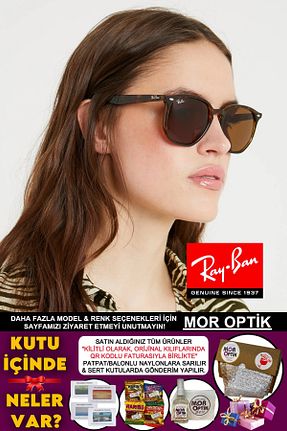 عینک آفتابی قهوه ای زنانه 54 Ray-Ban - کد 903879898