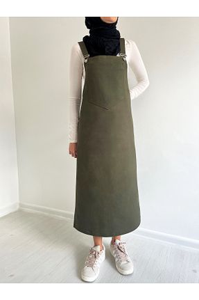 لباس خاکی زنانه بافتنی Genel Markalar - کد 856337458