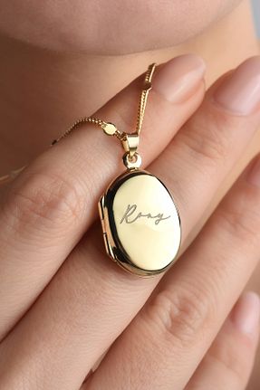 گردنبند نقره طلائی زنانه 925 عیار Nox Jewelry - کد 891236188
