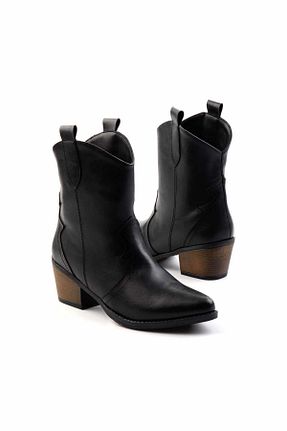 بوت / نیم بوت مشکی زنانه جیر Bambi - کد 876821461
