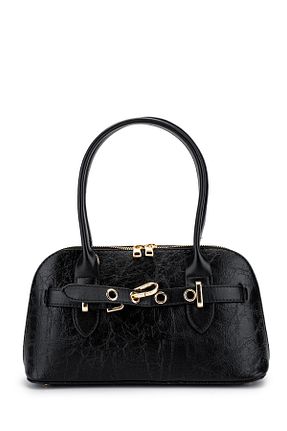 کیف دستی مشکی زنانه ابعاد کوچک minebag - کد 884853193