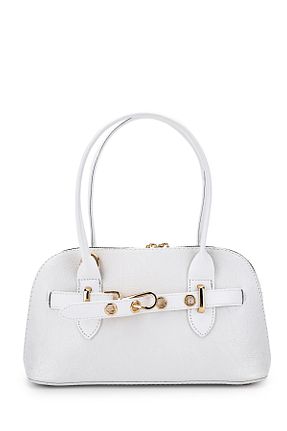 کیف دستی سفید زنانه ابعاد کوچک minebag - کد 903996492