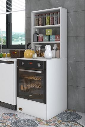 کابینت های آماده آشپزخانه سفید Suntalam Kenzlife - کد 311507998