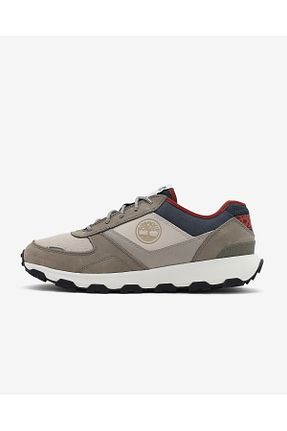 کفش اسنیکر بژ مردانه بند دار Timberland - کد 813371003