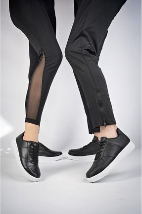 کفش اسنیکر مشکی زنانه بند دار Muggo - کد 39594932
