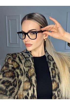 عینک محافظ نور آبی مشکی زنانه 45 anyway - کد 905074710
