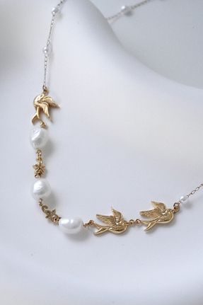 گردنبند استیل ( فولاد ) رنگی استیل (فولاد) AŞIK ACCESSORIES - کد 905295141