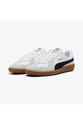 کفش اسنیکر سفید زنانه بند دار Puma - کد 897428004