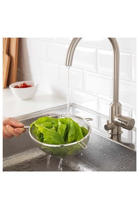 آبکش سفید استیل (فولاد) IKEA - کد 34208651