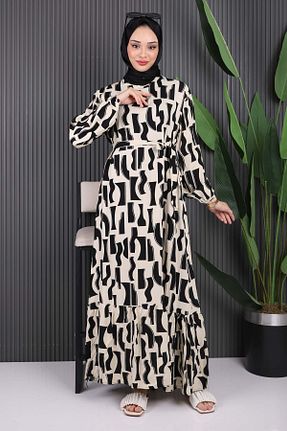 لباس حجاب مشکی زنانه رگولار İmajButik - کد 904069683