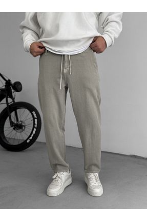 شلوار متالیک مردانه پاچه لوله تفنگی BYBASICMAN - کد 904070767