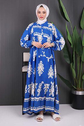 لباس حجاب سرمه ای زنانه رگولار İmajButik - کد 904068807