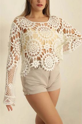 بلوز سفید زنانه رگولار Cistern İstanbul - کد 904071176