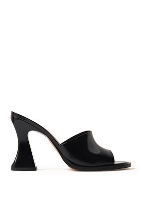 کفش پاشنه بلند کلاسیک مشکی زنانه پاشنه ضخیم Bottega Veneta - کد 905354956