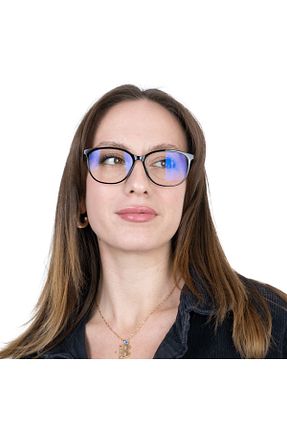 عینک محافظ نور آبی مشکی زنانه 51 CCA Optik - کد 901742237