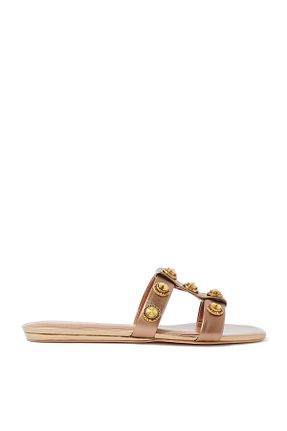 صندل قهوه ای زنانه پاشنه تخت Kurt Geiger - کد 904082629