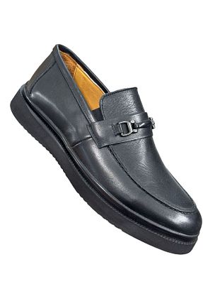 کفش کلاسیک مشکی مردانه چرم خالص Greyybull Shoes - کد 897802879