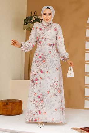 لباس حجاب نباتی زنانه رگولار Neva Style - کد 904086227