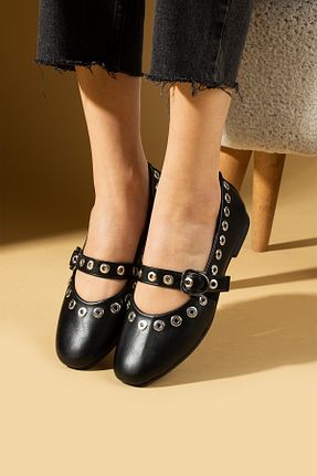 بابت مشکی زنانه چرم مصنوعی Pembe Potin - کد 899249695
