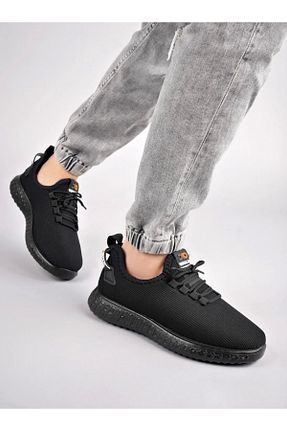 کفش پیاده روی مشکی زنانه میکروفیبر Walked - کد 904104206