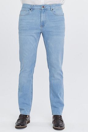 شلوار جین آبی مردانه پاچه لوله تفنگی CEDY DENIM - کد 305781436