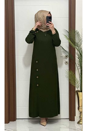لباس خاکی زنانه بافتنی modasura - کد 905331280