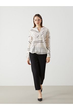 شلوار سبز زنانه الاستین LC Waikiki - کد 904128052
