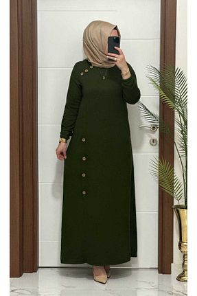 لباس خاکی زنانه بافتنی modasura - کد 905331280