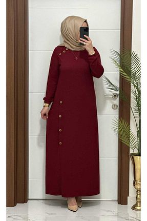 لباس زرشکی زنانه بافتنی modasura - کد 904155066