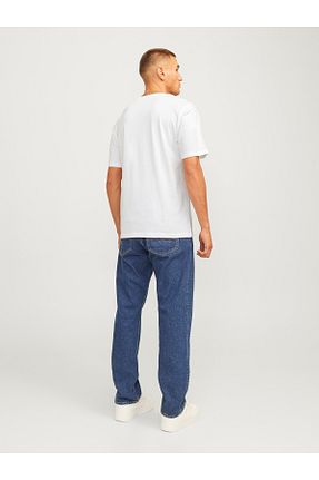 تیشرت سفید مردانه رگولار Jack & Jones - کد 904195562