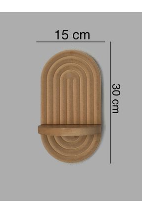 قفسه دیواری سفید 15 cm Serenti Home - کد 903895828