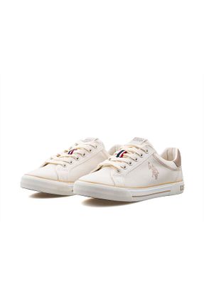 کفش اسنیکر سفید زنانه بند دار U.S. Polo Assn. - کد 905393323