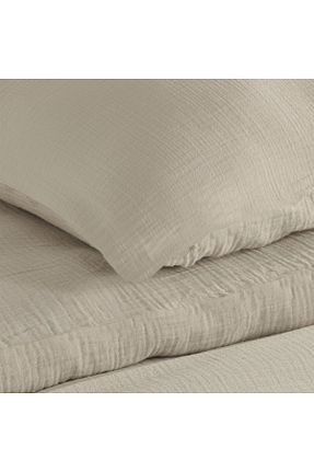 روتختی تک نفره بژ پنبه ای Cottonest - کد 901598923