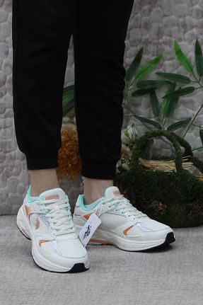 کفش اسنیکر سفید زنانه بند دار U.S. Polo Assn. - کد 905393471