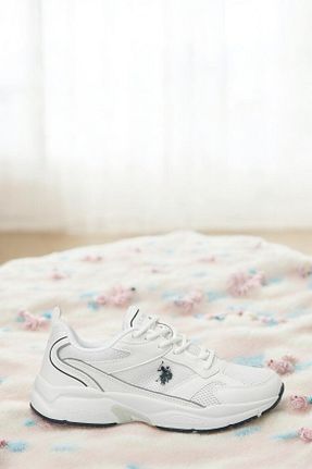 کفش دو و میدانی و تمرینی سفید زنانه U.S. Polo Assn. - کد 905472323