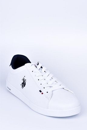 کفش اسنیکر سفید زنانه بند دار U.S. Polo Assn. - کد 904232740