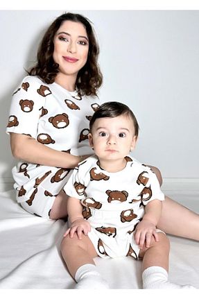 ست لباس راحتی رنگی زنانه Kalp Drop Kids - کد 898483846