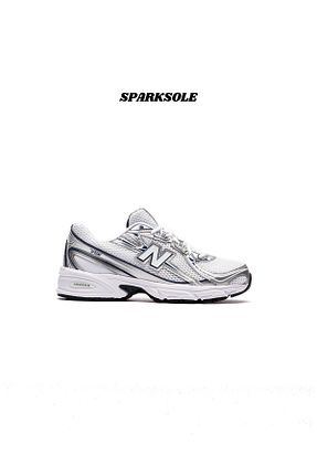 کفش اسنیکر طوسی زنانه بند دار New Balance - کد 904239786