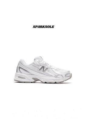 کفش اسنیکر طوسی زنانه بند دار New Balance - کد 904240268