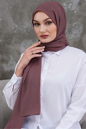 شال صورتی زنانه جاز GÜLSEMALİ - کد 904239429