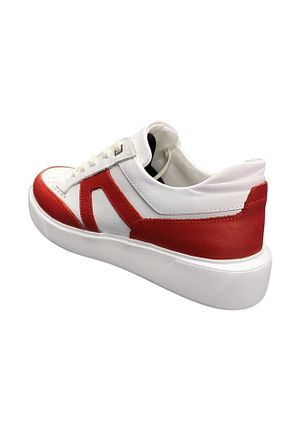 کفش کژوال سفید مردانه پاشنه کوتاه (1 - 4 سانتی متر) King Shoes - کد 904279691
