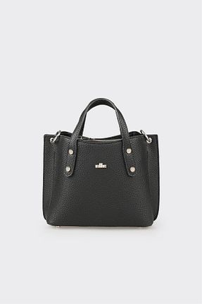 کیف دستی مشکی زنانه چرم مصنوعی Elle - کد 904274718
